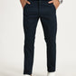 MEN'S NAVY BLUE REGULAR FIT TROUSER WITH STRAIGHT POCKET