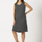 MID LENGTH SLEEVELESS NIGHT DRESS