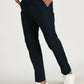 MEN'S  NAVY BLUE REGULAR FIT TROUSER WITH CROSS POCKET