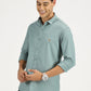 SEA GREEN SOLID CLASSIC COLLAR FULL SLEEVE SHIRT