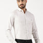 MEN PRINTED SMART FIT SHIRT WITH SPRADE COLLAR