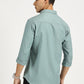 SEA GREEN SOLID CLASSIC COLLAR FULL SLEEVE SHIRT