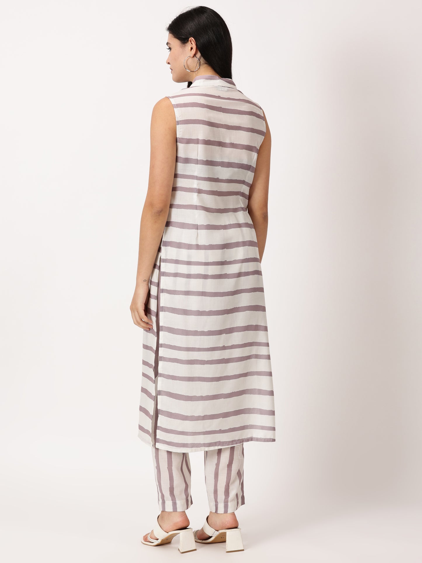 STRIPE PRINTED CO-ORD SET