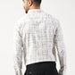 MEN PRINTED SMART FIT SHIRT WITH SPRADE COLLAR