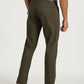 MEN'S OLIVE REGULAR FIT TROUSER WITH STRAIGHT POCKET