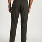 MEN'S DARK GREY REGULAR FIT TROUSER WITH STRAIGHT POCKET