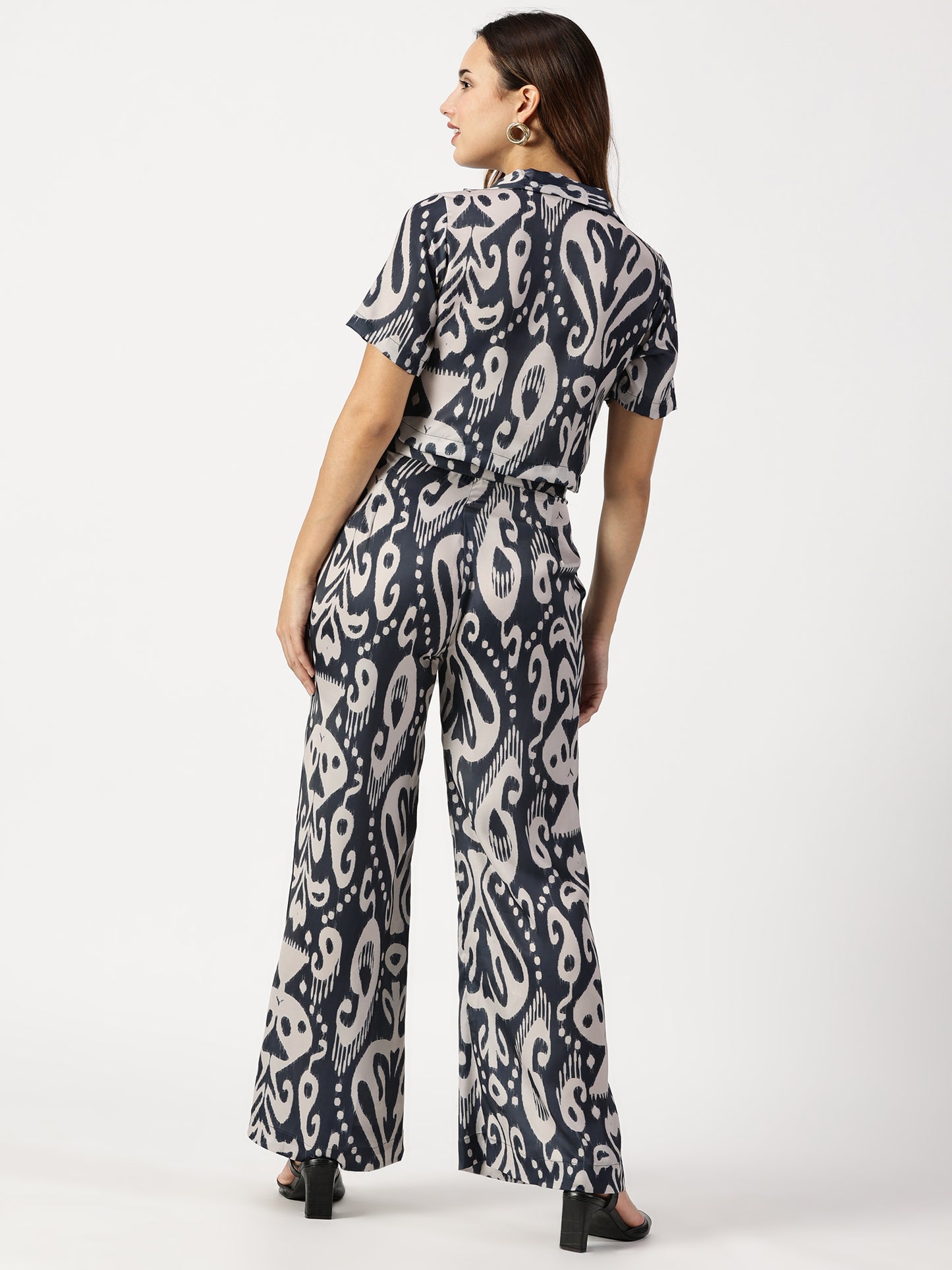 ABSTRACT PRINTED SHIRT & TROUSER