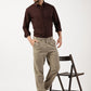 MEN SMART FIT SHIRT WITH SPREAD COLLAR