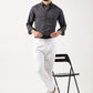 MEN SMART FIT SHIRT WITH SPREAD COLLAR