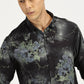 FLOWER FOIL PRINTED CLASSIC COLLAR FULL SLEEVE SHIRT