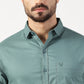 MEN SMART FIT SHIRT WITH SPREAD COLLAR