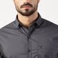 MEN SMART FIT SHIRT WITH SPREAD COLLAR