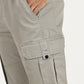 MEN'S GREENISH GREY REGULAR CARGO