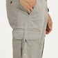 MEN'S GREENISH GREY REGULAR CARGO