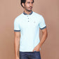 Buy-Ravinik-MEN-SOLID-TURQUOISE-GREEN-HALF-SLEEVE-BAND-COLLAR-POLO-T-SHIRT