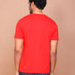 RED SOLID COLOURED ROUND NECK TSHIRT - Ravinik 