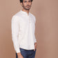 WHITE ETHNIC PRINTED KURTA - Ravinik 