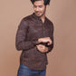 MULTI DESIGN BLACK GOLDEN KURTA - Ravinik 