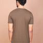 OLIVE SOLID COLOURED ROUND NECK TSHIRT - Ravinik 