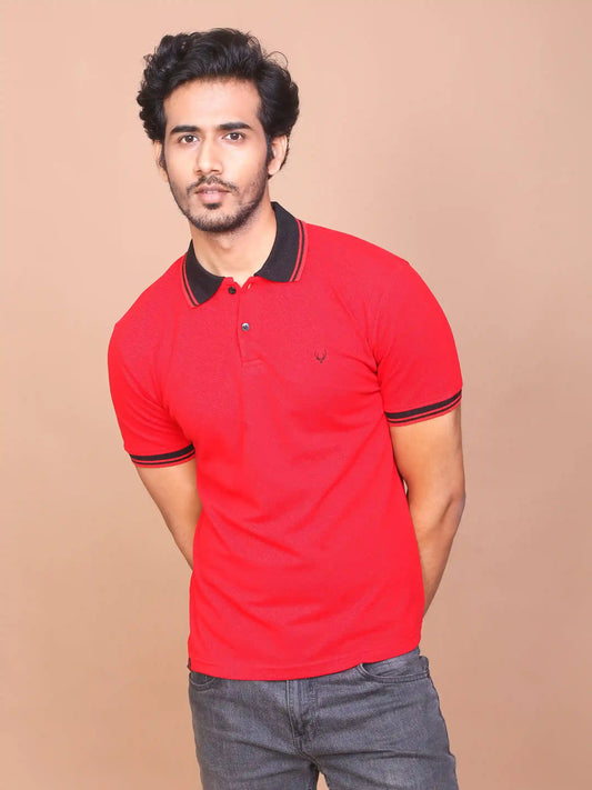 Buy-Ravinik-Men-Red-Classic-Collar-Polo-Half-Sleeve-Slim-Fit-Cotton-T-shirt-Ravinik