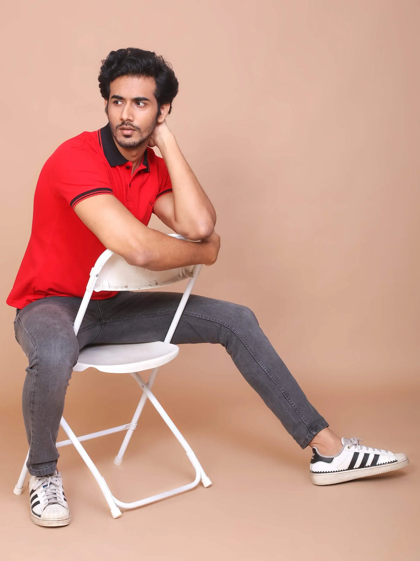 Buy-Ravinik-Men-Red-Classic-Collar-Polo-Half-Sleeve-Slim-Fit-Cotton-T-shirt-Ravinik