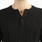 BUY-RAVINIK-MEN-MULTI-STRIPE-KNITTED-BAND-COLLAR-JET-BLACK-FULL-SLEEVE-COTTON-SWEATSHIRT