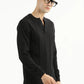 BUY-RAVINIK-MEN-MULTI-STRIPE-KNITTED-BAND-COLLAR-JET-BLACK-FULL-SLEEVE-COTTON-SWEATSHIRT