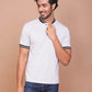 BUY-RAVINIK-MEN-SOLID-GREY-HALF-SLEEVE-BAND-COLLAR-POLO-T-SHIRT