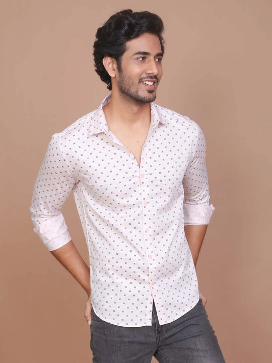 Buy-Ravinik-Men-Casual-Smart-Print-Classic-Collar-Cotton-Light-Pink-Slim-Fit-Shirt-Online-For-Men