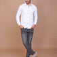 Buy-Ravinik-Men-Casual-Smart-Print-Classic-Collar-White-Slim-Fit-Shirt