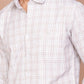 Buy-Ravinik-Men-Dupplin-White-Brown-Checkered-Classic-Collar-Full-Sleeve-Cotton-Shirt