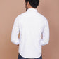 Buy-Ravinik-Men-Fine-Print-Classic-Collar-White-fluu-sleeve-Cotton-Shirt