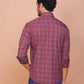 Buy-Ravinik-Men-Glen-Plaid-Checks-Maroon-Classic-Collar-Full-Sleeve-Cotton-Shirt