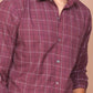 Buy-Ravinik-Men-Glen-Plaid-Checks-Maroon-Classic-Collar-Full-Sleeve-Cotton-Shirt