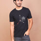 Buy-Ravinik-Men-Life-Printed-Black-Round-Neck-Cotton-Slim-Fit-Tshirt