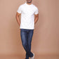 Buy-Ravinik-Men-Mandarin-Collar-Solid-White-Cotton-Casual-T-Shirt