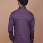 Buy-Ravinik-Men-Windowpane-Lycra-Classic-Collar-Purple-Full-Sleeve-Checks-Cotton-Shirt