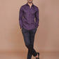 Buy-Ravinik-Men-Windowpane-Lycra-Classic-Collar-Purple-Full-Sleeve-Checks-Cotton-Shirt