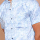 Buy-Ravink-Men-Denim-Feel-Band-Collar-Printed-Cotton-Light-Blue-Shirt